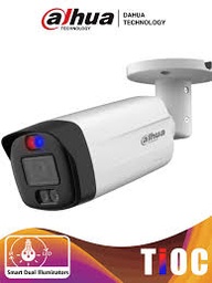 [DH-HAC-ME1509THN-A-PV] CAMARA TUBO DAHUA 5MP FULL COLOR 40M /TIOC/ CON AUDIO