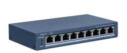 [DS-3E1309P-EI/M] SWITCH 8 PUERTOS POE DE 10/100 Mbps HIKVISION